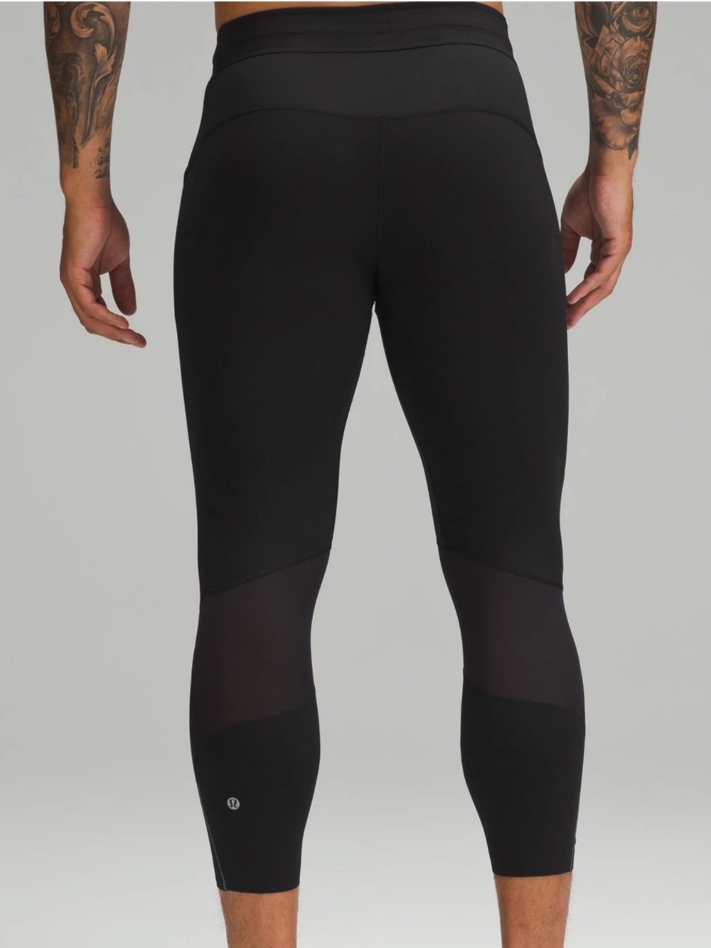 Lululemon Men’s Surge Tights Black Medium 27” inseam - Picture 1 of 6